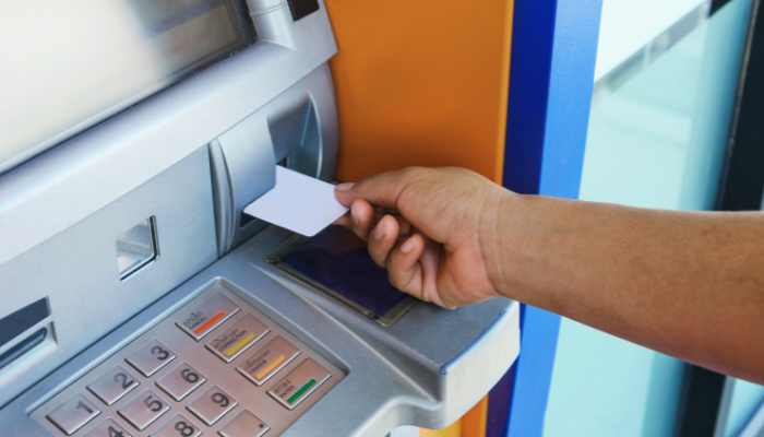 Bank ATM Room