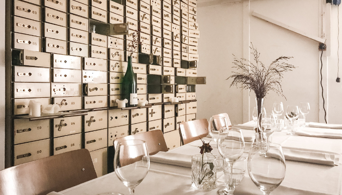 Bank Vault Room